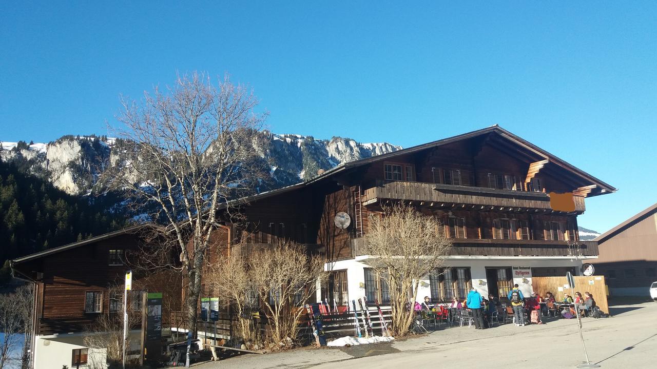 Hotel Restaurant Spillgerten Diemtigtal Schwenden Exterior foto